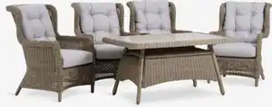 Lounge Set FALKENBERG 4 Pers. natur