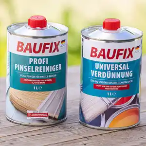 Baufix Pinselreiniger oder Nitro-Universalverdünner 1 Liter