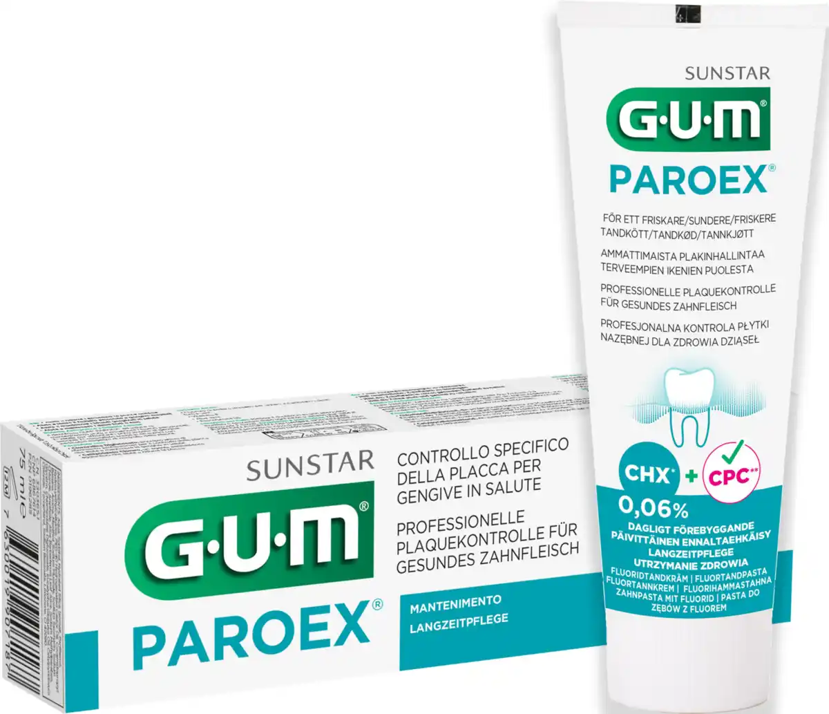 Bild 1 von GUM® Paroex Zahnpasta, 75 ml