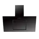 Bild 1 von Respekta Schräghaube 'CH22010/90SBZ' Metall/Glas schwarz 90 cm