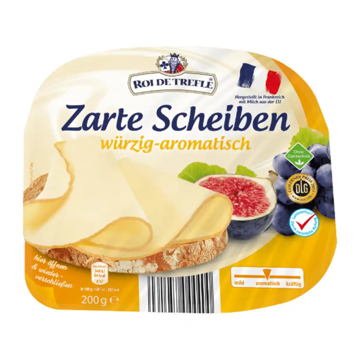 Bild 3 von ROI DE TREFLE Französische Weichkäsescheiben 200g