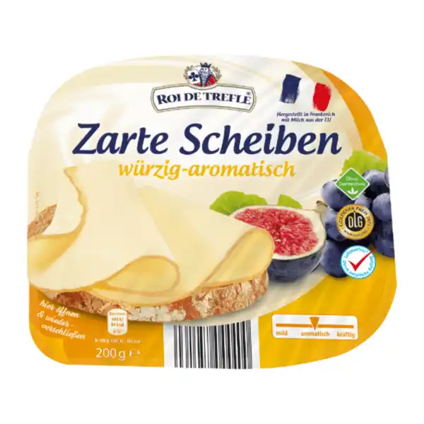 Bild 3 von ROI DE TREFLE Französische Weichkäsescheiben 200g