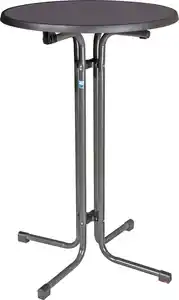 MFG Stehtisch 110x80cm rund anthrazit