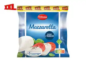Milbona Mozzarella XXL,  375 g