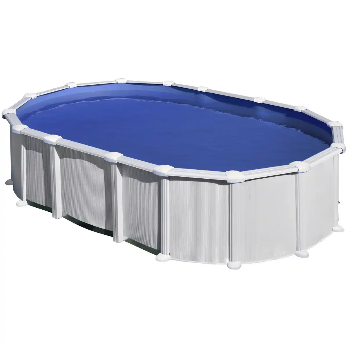 Bild 1 von Stahlwand-Pool Poolset , oval, BxLxH: 375 x 610 x 132 cm