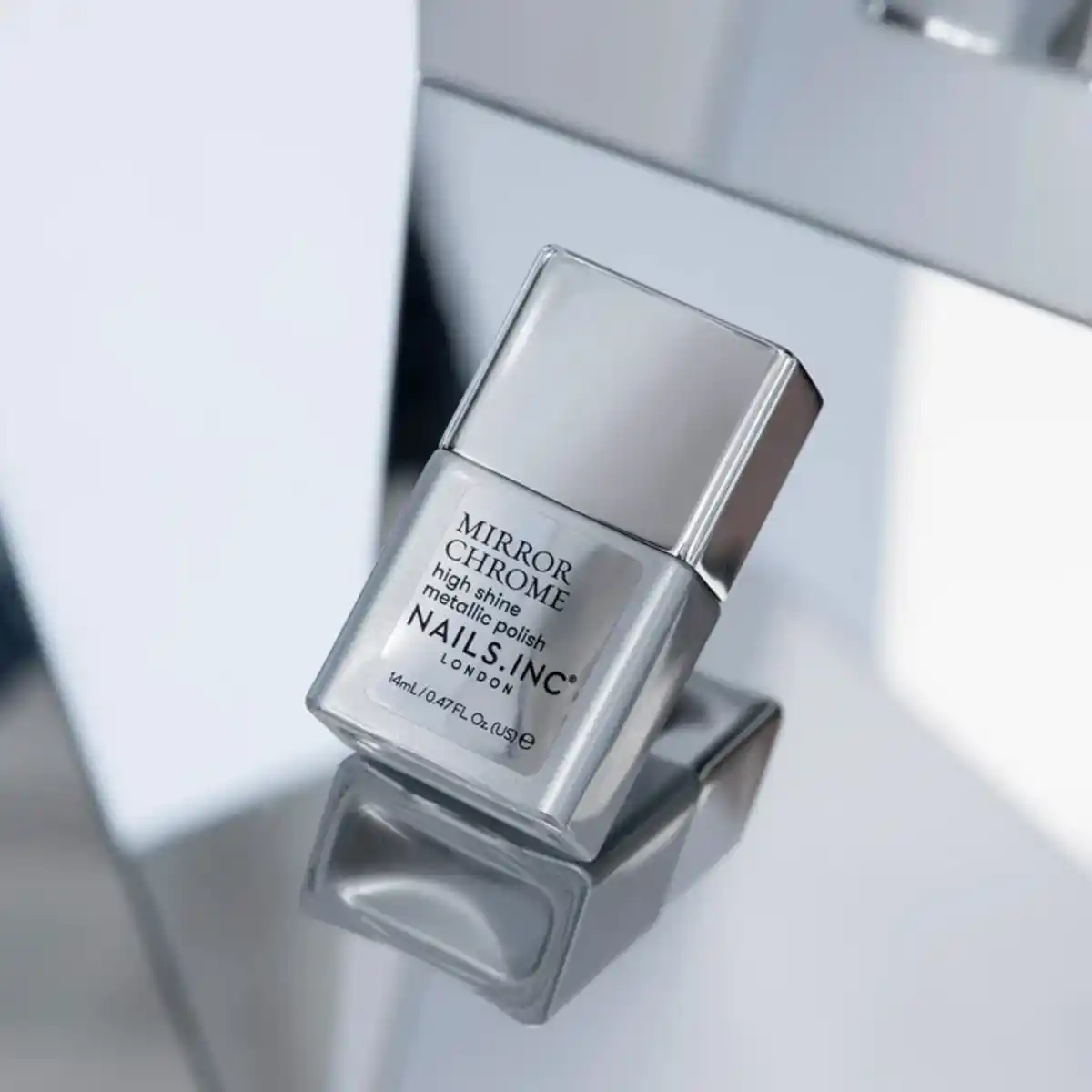 Bild 4 von Nails.INC Nagellack Chrome Silver Served, 14,6 ml