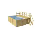 Bild 1 von Weka Massivholz-Pool '595' 416 x 203 x 309 cm