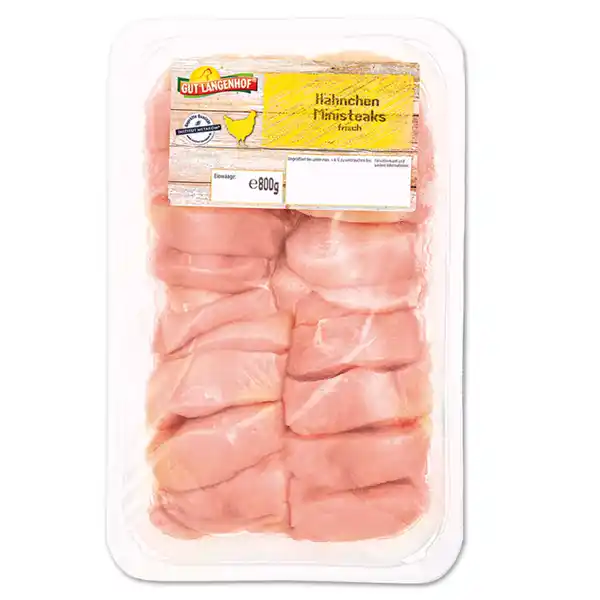 Bild 1 von Gut Langenhof Hähnchen Ministeaks XXL