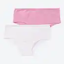 Bild 1 von Kinder-Mädchen-Panty aus Baumwolle, 2er-Pack