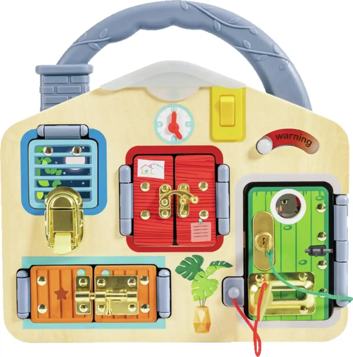 Bild 2 von Hape Spiele-Tafel Schloss & Schlüssel