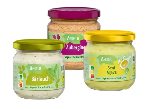 Bild 1 von Vemondo Bio Veganer Brotaufstrich,  180 g