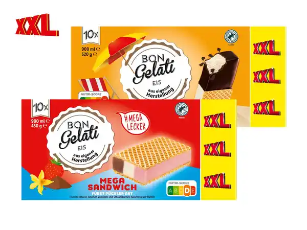 Bild 1 von Bon Gelati Sandwich-Eis XXL