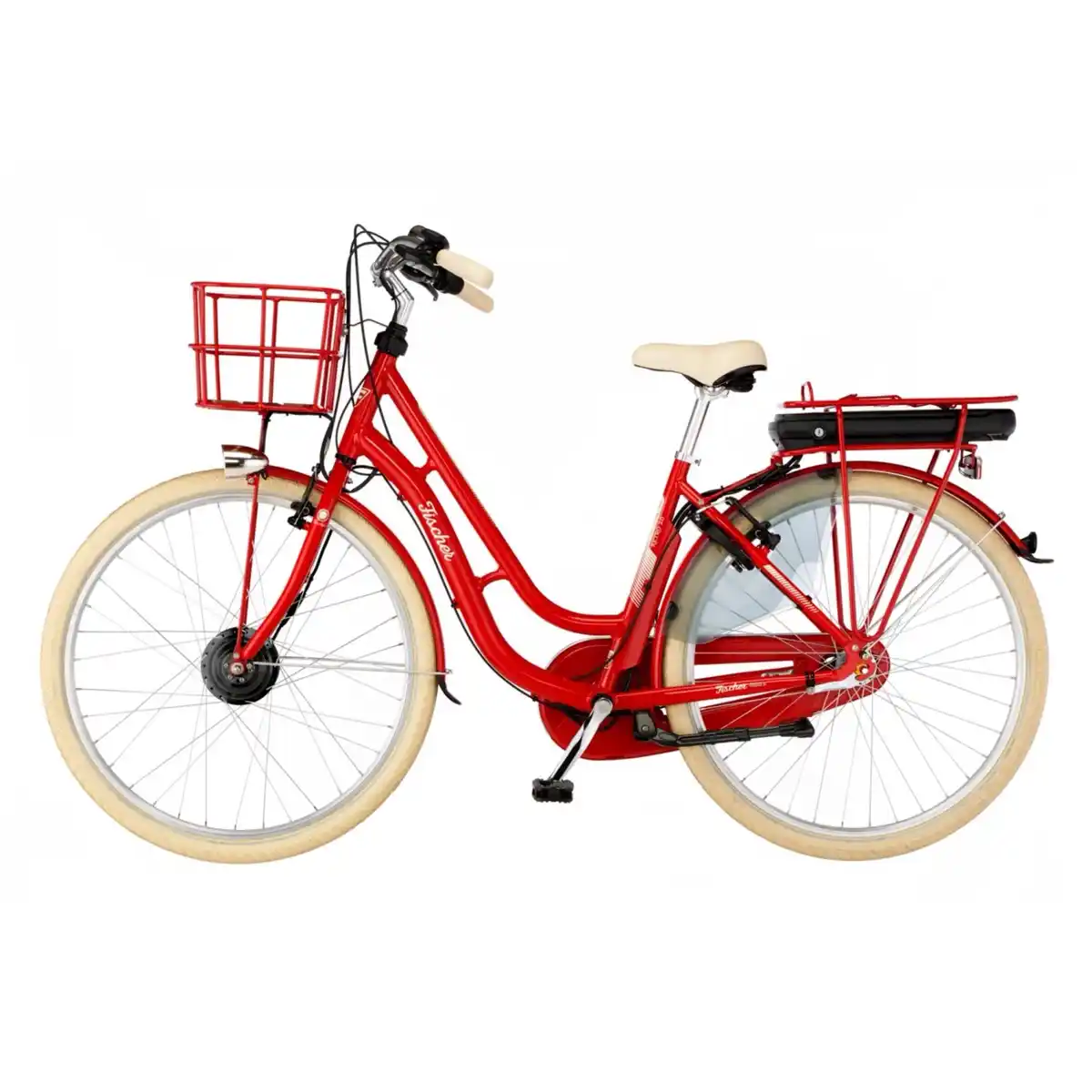 Bild 4 von Fischer Hollandrad E-Bike Cita Retro 2.0 - 418 Wh 48 cm