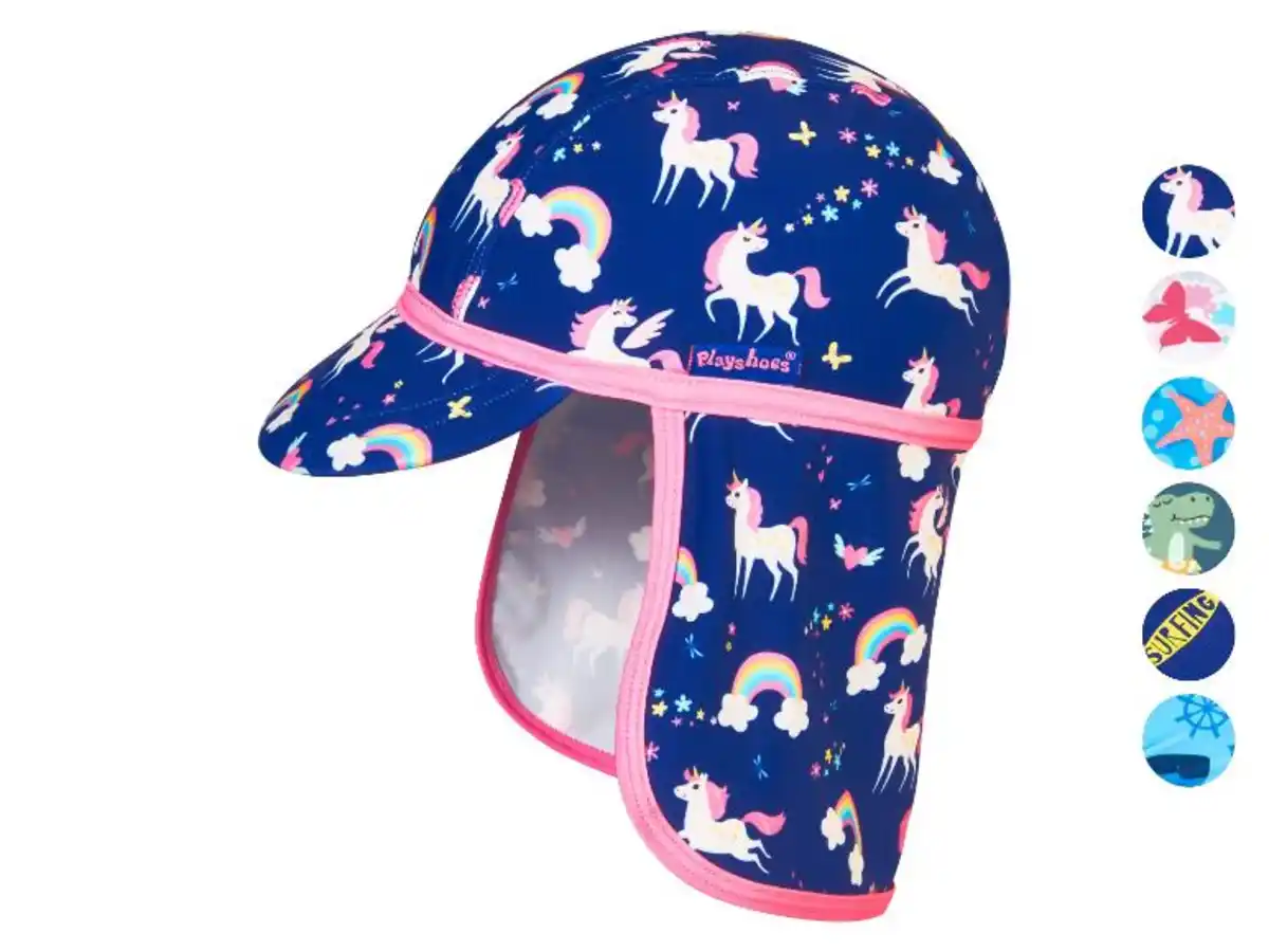 Bild 1 von Playshoes Kleinkinder Bademütze aus schnelltrocknendem Material, mit UV-Schutz