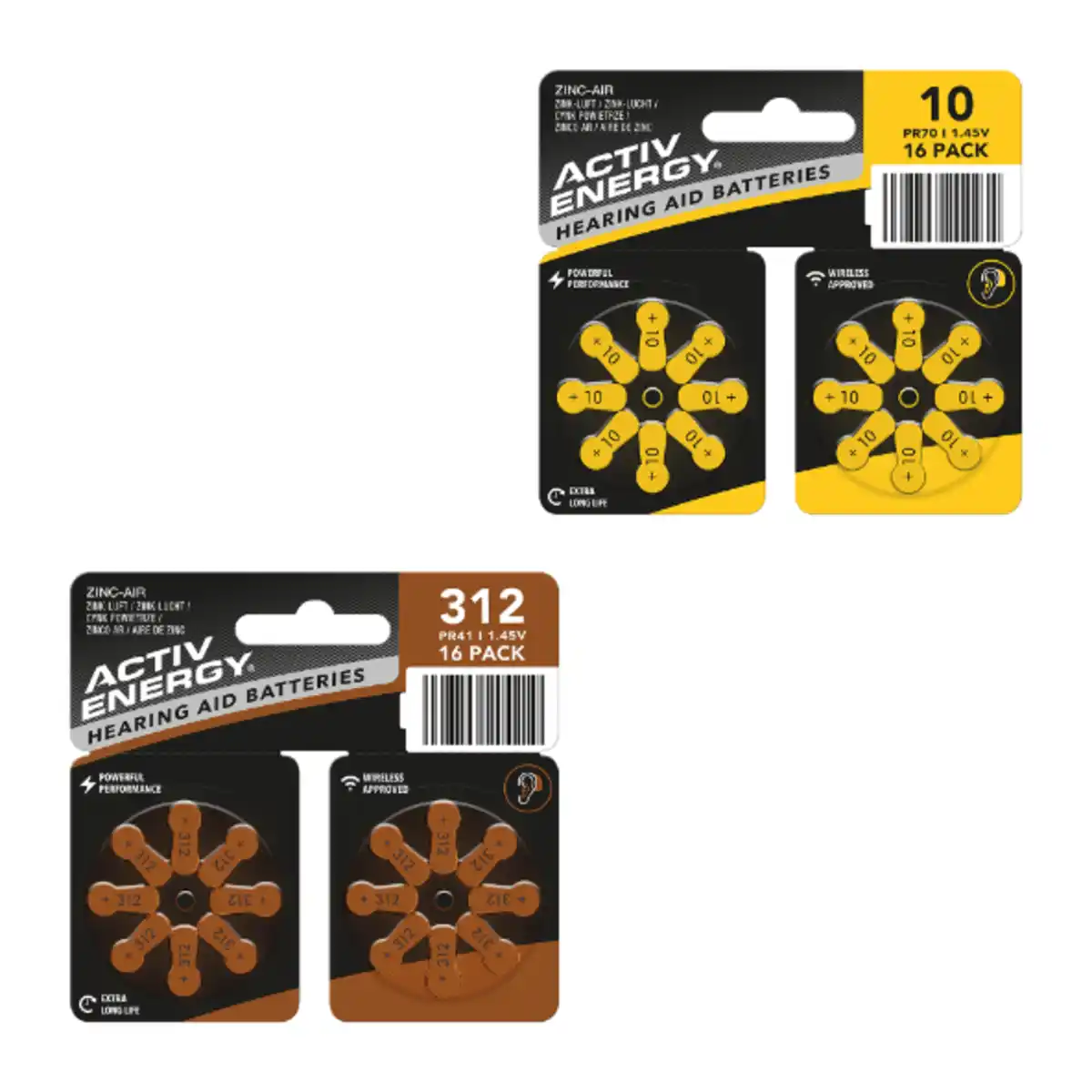 Bild 1 von ACTIV ENERGY Hörgerätebatterien
