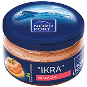 Brotaufstrich "IKRA" aus Capelin- und Heringsrogen und Lachs...