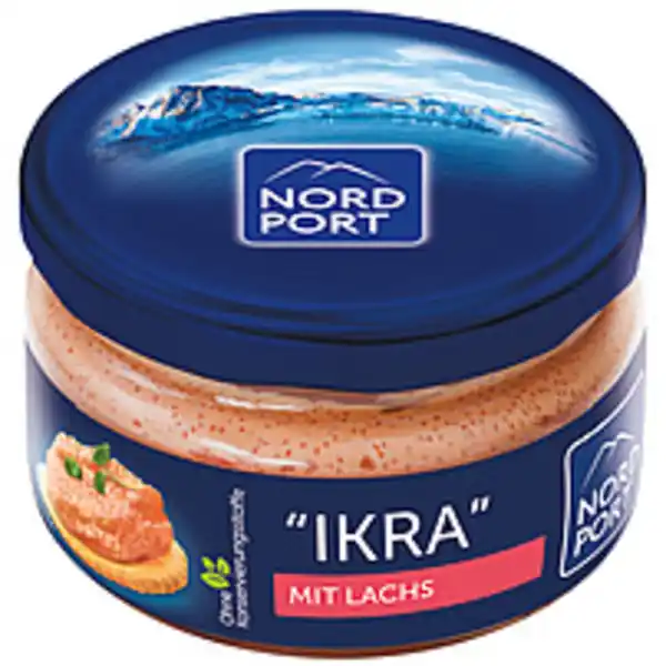 Bild 1 von Brotaufstrich "IKRA" aus Capelin- und Heringsrogen und Lachs...