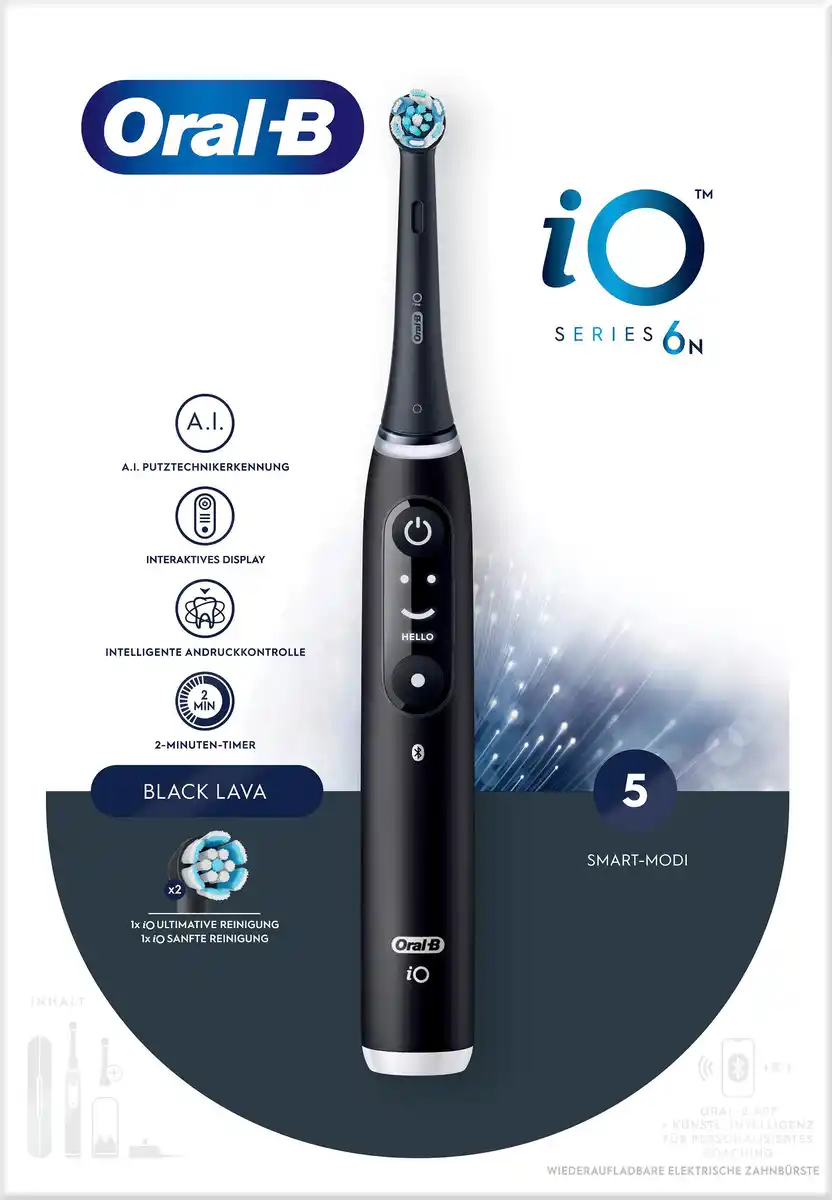 Bild 1 von Oral-B iO Series 6 Black Lava, 1 Stk