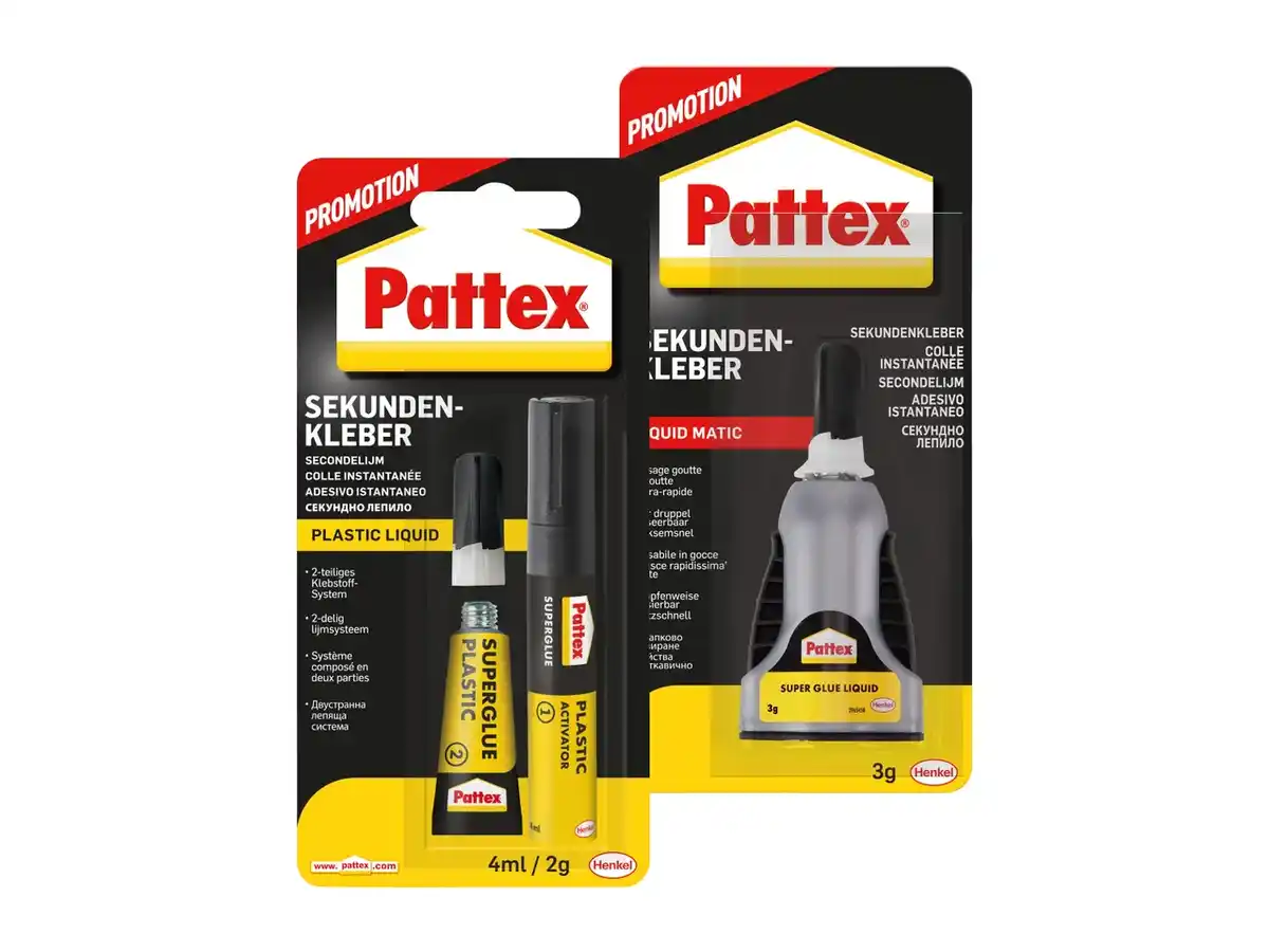 Bild 1 von PATTEX Sekundenkleber