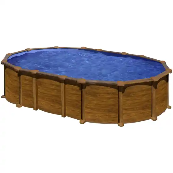 Bild 1 von Stahlwand-Pool Poolset , oval, BxLxH: 375 x 610 x 132 cm