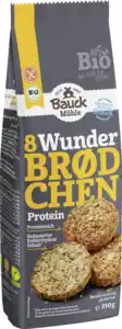 Bauck Mühle Bio Backmischung Wunderbrödchen Protein, 350 g