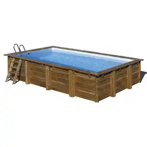 Rechteckpool Set »Evora«, oval, BxLxH: 420 x 620 x 133 cm