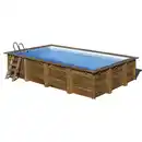 Bild 1 von Rechteckpool Set »Evora«, oval, BxLxH: 420 x 620 x 133 cm