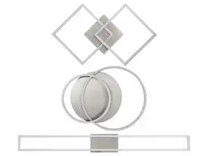 LIVARNO home Wand-/Deckenleuchte LED, geometrisches Design