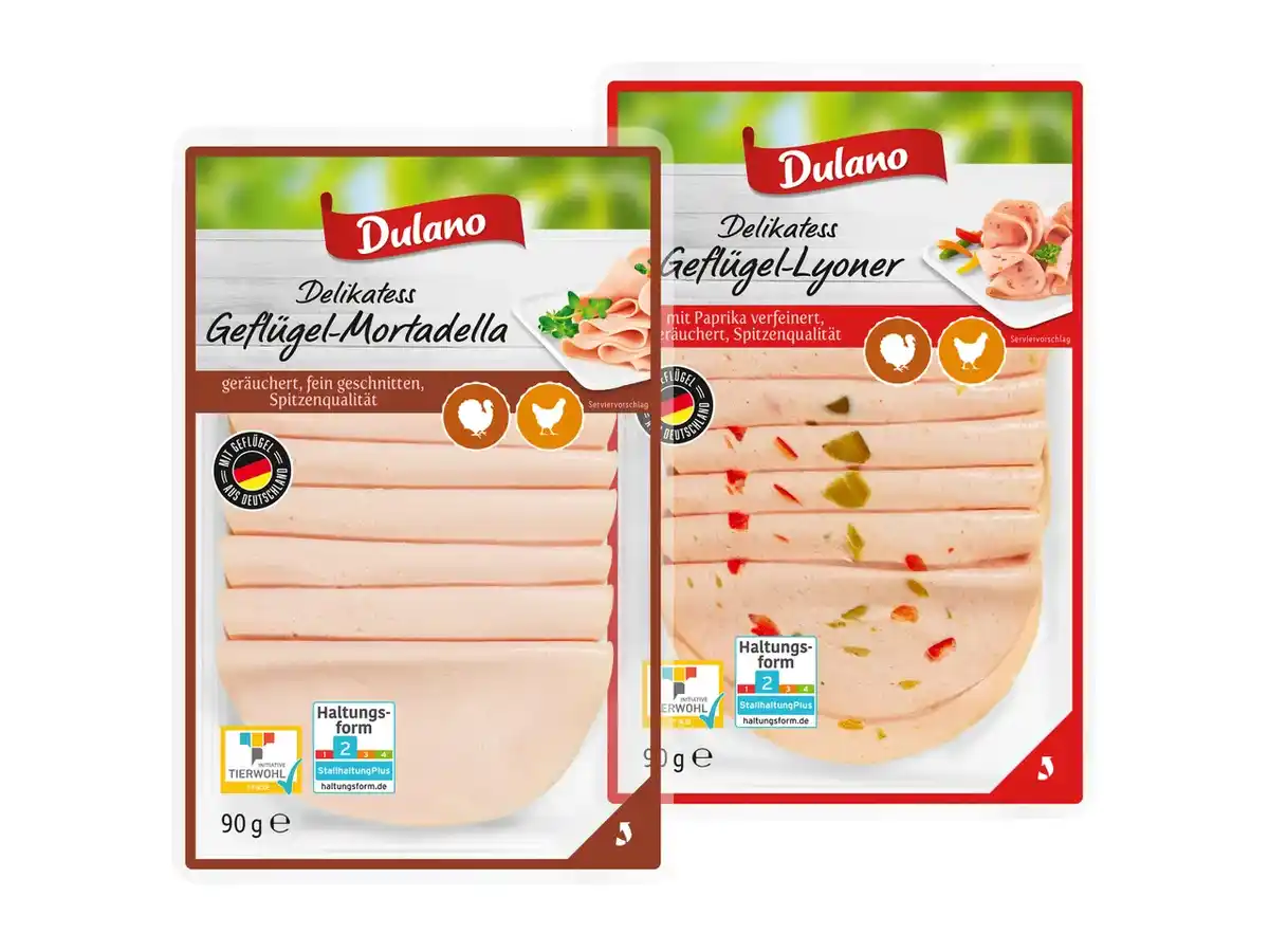 Bild 1 von Dulano Geflügelwurst,  90 g