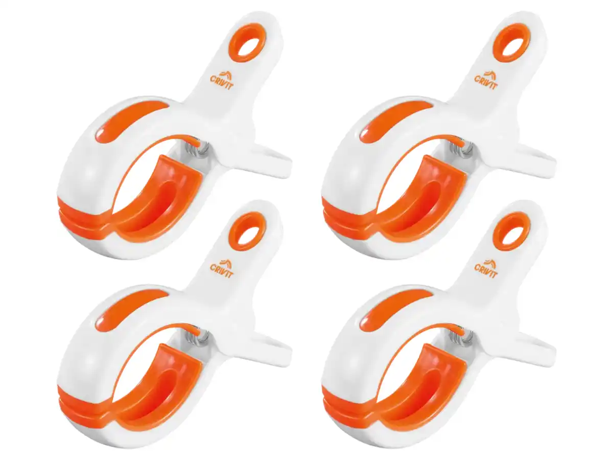 Bild 1 von CRIVIT Handtuch-Klammern XXL,  4 Stu