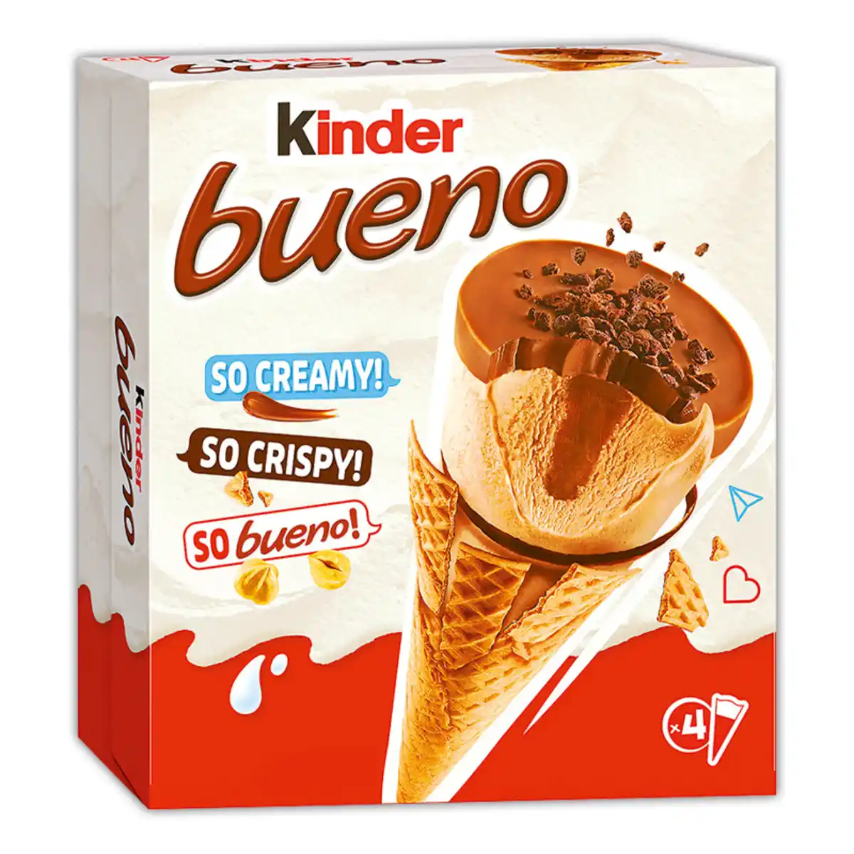 Bild 1 von Kinder Bueno Waffelhörnchen