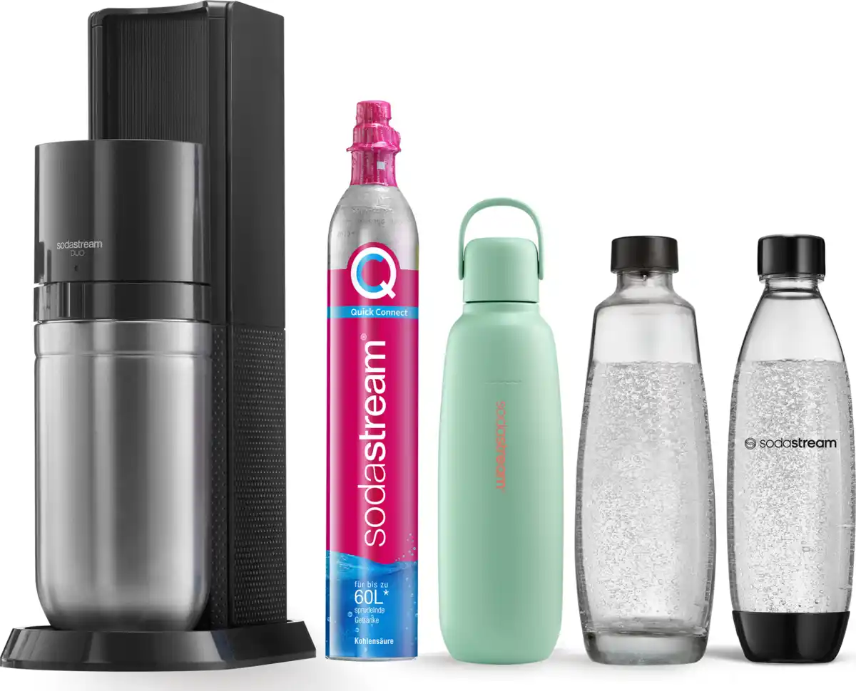 Bild 2 von SodaStream Wassersprudler DUO titan Allroundpack mint