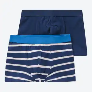 Kinder-Jungen-Retroshorts, 2er-Pack