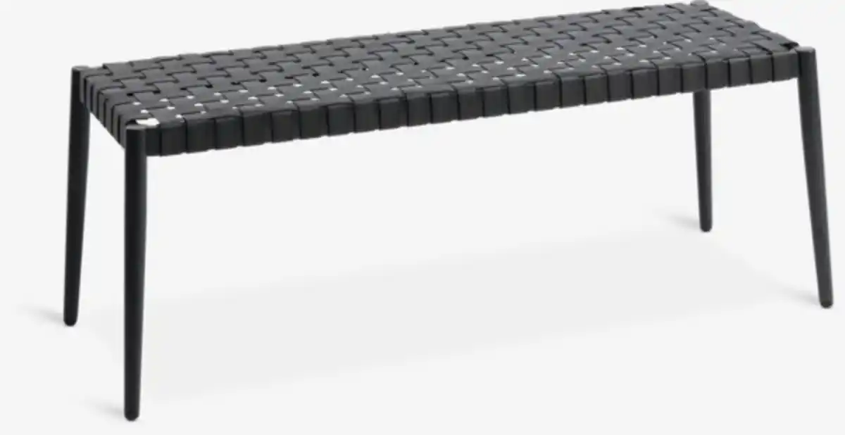 Bild 1 von Gartenbank EDDERUP B110xT40 schwarz