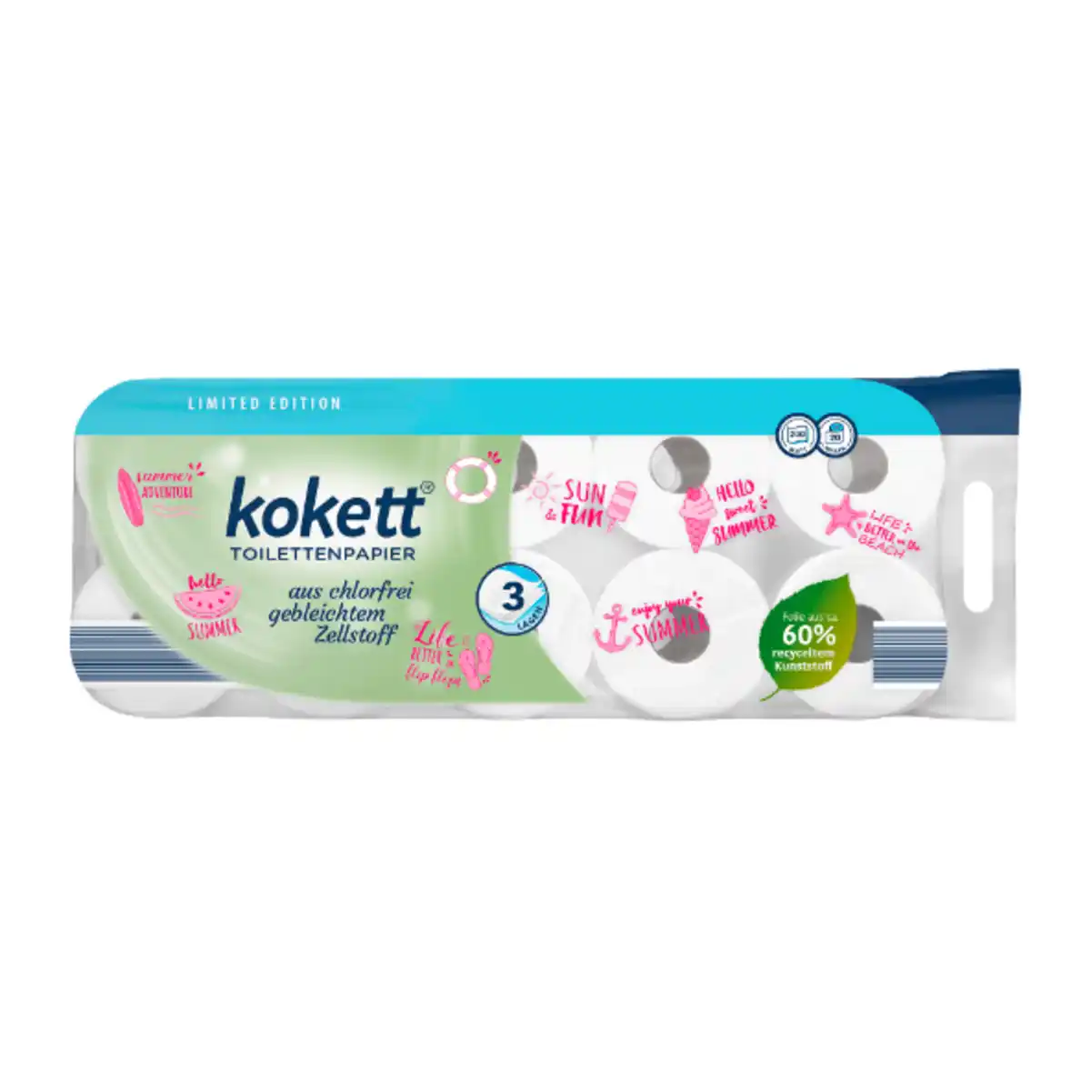 Bild 1 von KOKETT Toilettenpapier 200Blatt