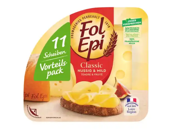 Bild 1 von Fol Epi Schnittkäse,  235 g