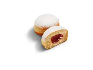 Berliner mit Mehrfruchtfüllung, 3 Stu