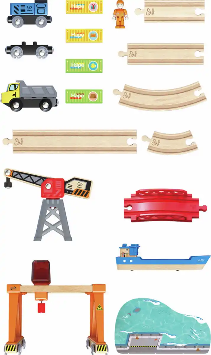 Bild 4 von Hape Abladen und Aufladen im Hafen Set