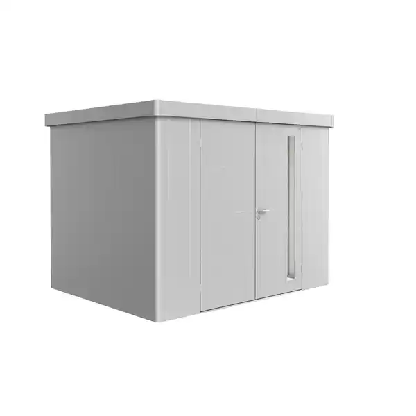 Bild 1 von Biohort Gerätehaus 'Neo 2C' silber-metallic 292 x 236 cm mit Doppeltür