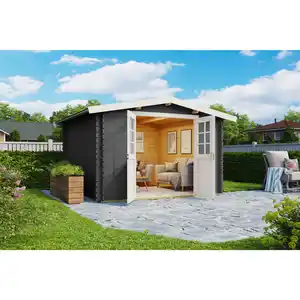 Gartenhaus »Australien«, Holz, BxHxT: 332,9 x 222 x 310 cm (Außenmaße)