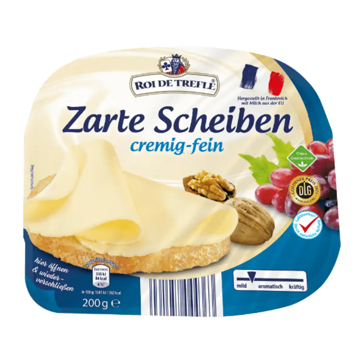 Bild 2 von ROI DE TREFLE Französische Weichkäsescheiben 200g