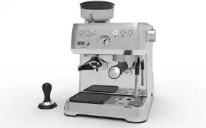 Grind & infuse Perfetta Typ 1019 Siebträgermaschine edelstahl
