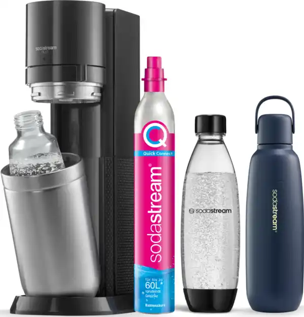 Bild 2 von SodaStream Wassersprudler DUO titan Allroundpack storm