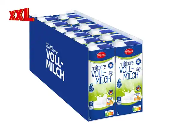 Bild 1 von Milbona haltbare Vollmilch
