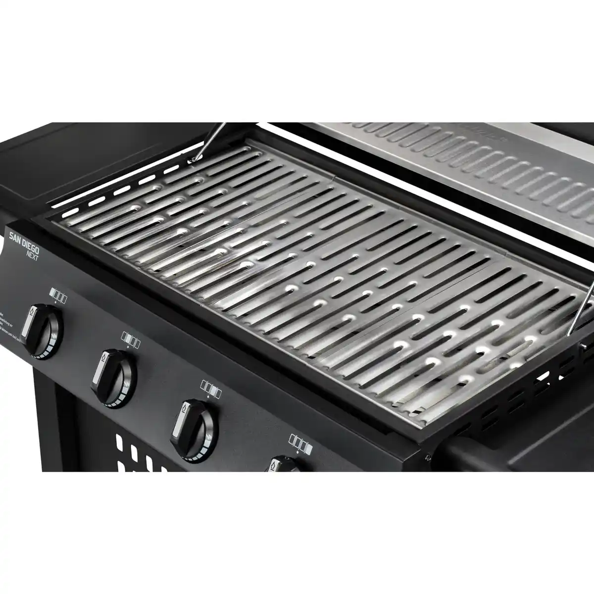 Bild 2 von Gasgrill »San Diego Next 4«, 9 kW, Grillfläche BxT: 60,5 x 33 cm, schwarz