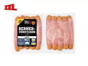 Grillmeister Berner Würstchen XXL,  1 kg