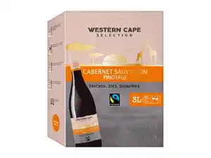 Western Cape Selection Cabernet Sauvignon Pinotage 3,0-l-Bag-in-Box trocken, Rotwein 2023,  100 ml