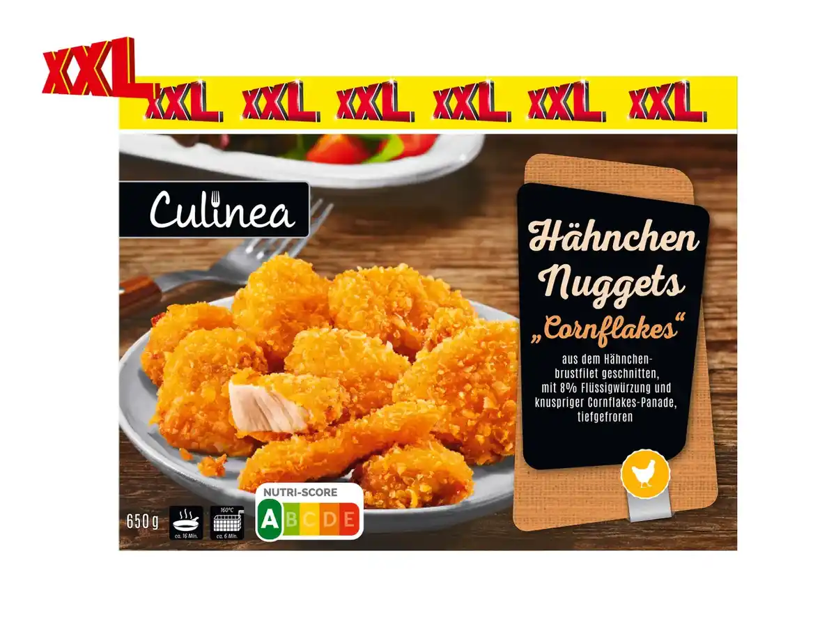 Bild 1 von Culinea Hähnchen Nuggets XXL,  650 g