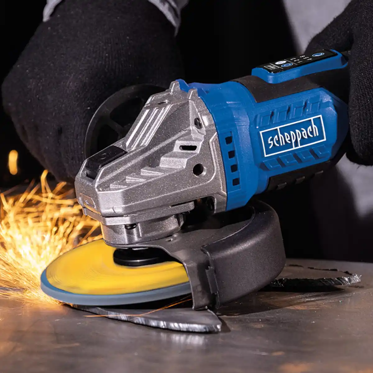 Bild 2 von Scheppach Germany Akku-Winkelschleifer 20V 4,0 Ah