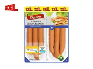 Dulano Delikatess Wiener Würstchen XXL
